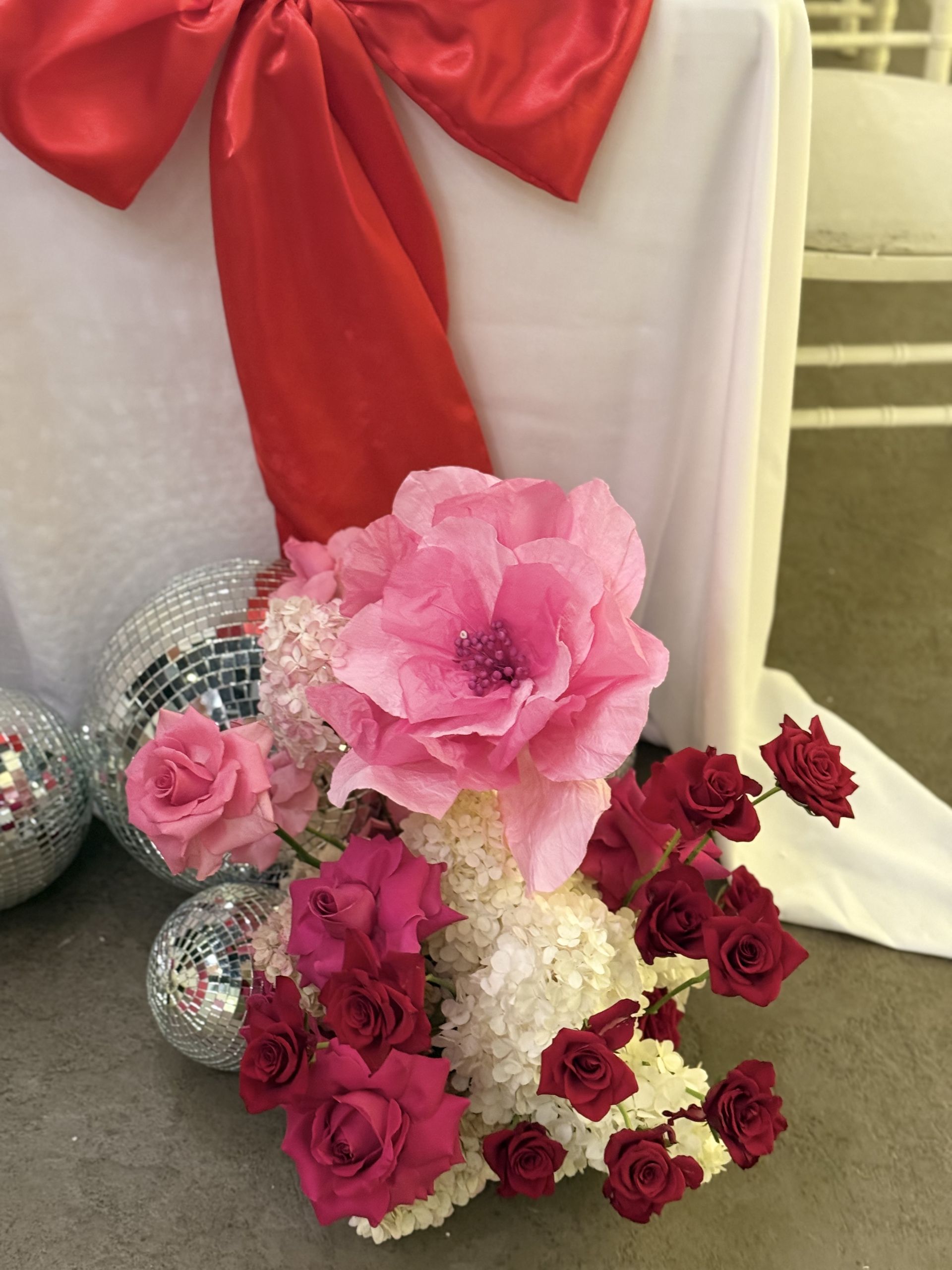 Disco Balls Table Ends