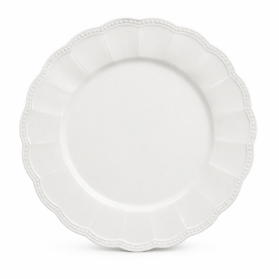 Charger Plate – White Ceramic